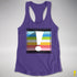 Queer Pride Flag Exclamation Point Racerback Tank